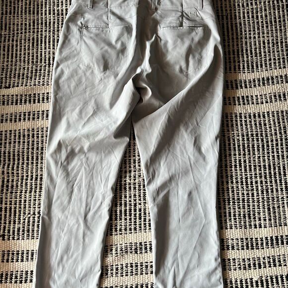 Puma Size 38/32 Light Grey athletic pants casual wear athletic slacks - Picture 8 of 10